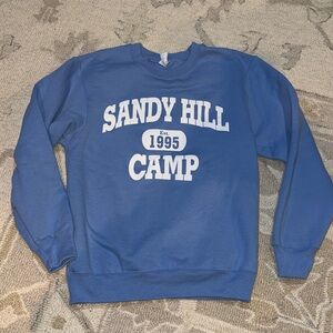 Baby Blue Sandy Hill Camp Sweatshirt